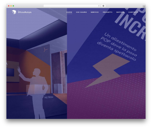 Bridge WordPress website theme - officinemultiplo.com