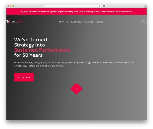 NextLevel Performance premium WordPress theme - nxlperformance.com