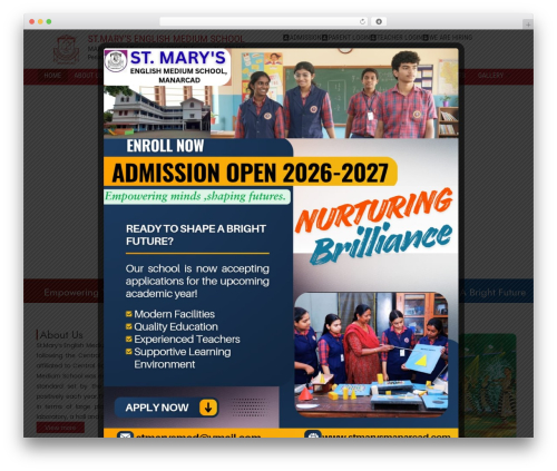 Theme WordPress university | Shared by themes24x7.com - stmarysemsmanarcad.com