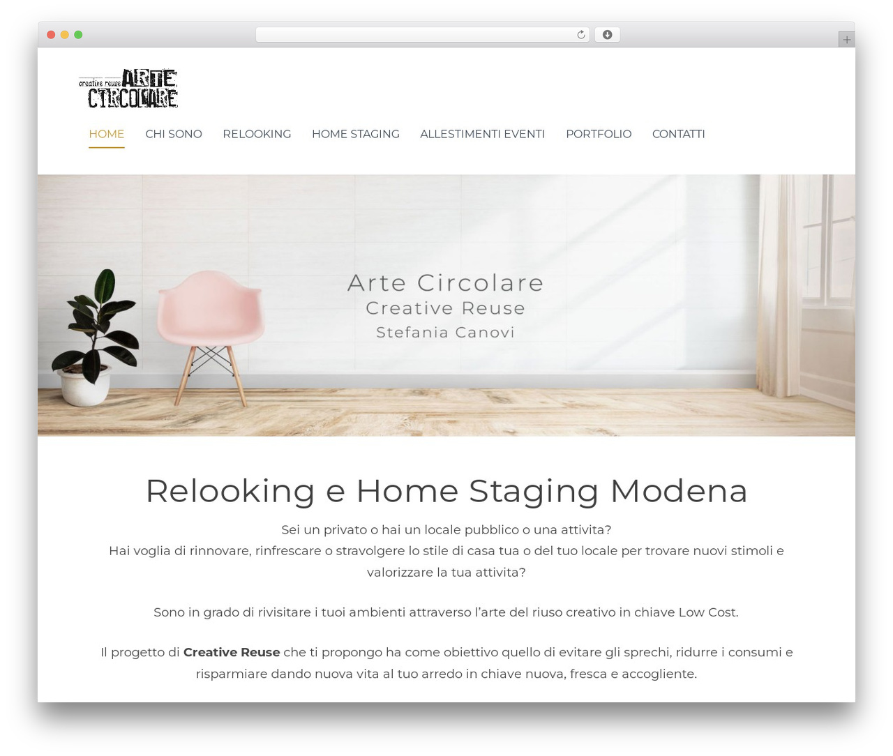 Theme WordPress Extra - artecircolare.it