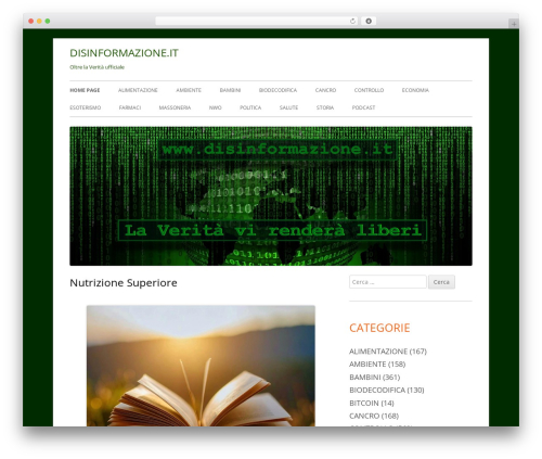 Tiny Framework WordPress theme - disinformazione.it Tiny Framework WordPress theme - disinformazione.it