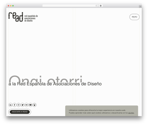 WordPress theme Design READ - designread.es