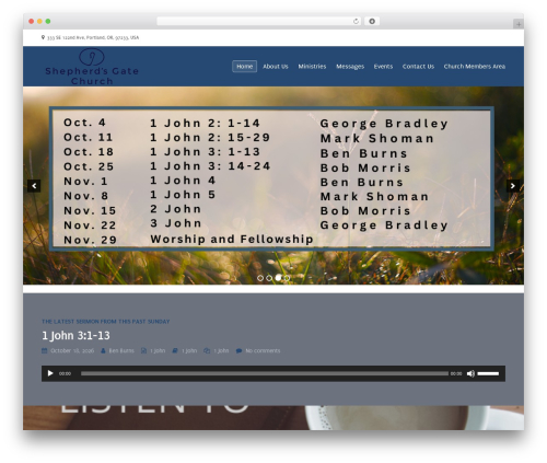 WordPress theme Forgiven - shepherdsgatepdx.org