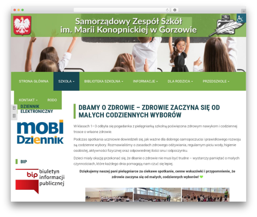WP theme Bootstrap Basic - przedszkole.szsgorzow.pl