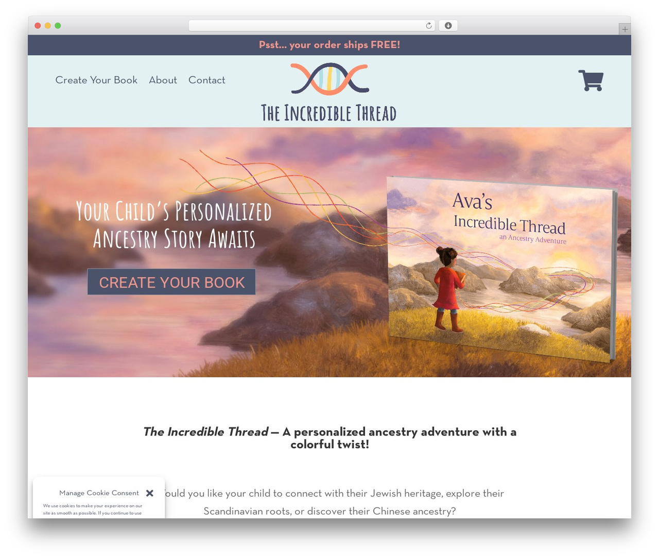 WP theme Divi - theincrediblethread.com