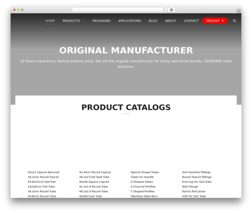 WPPOP WP theme - easteel.com