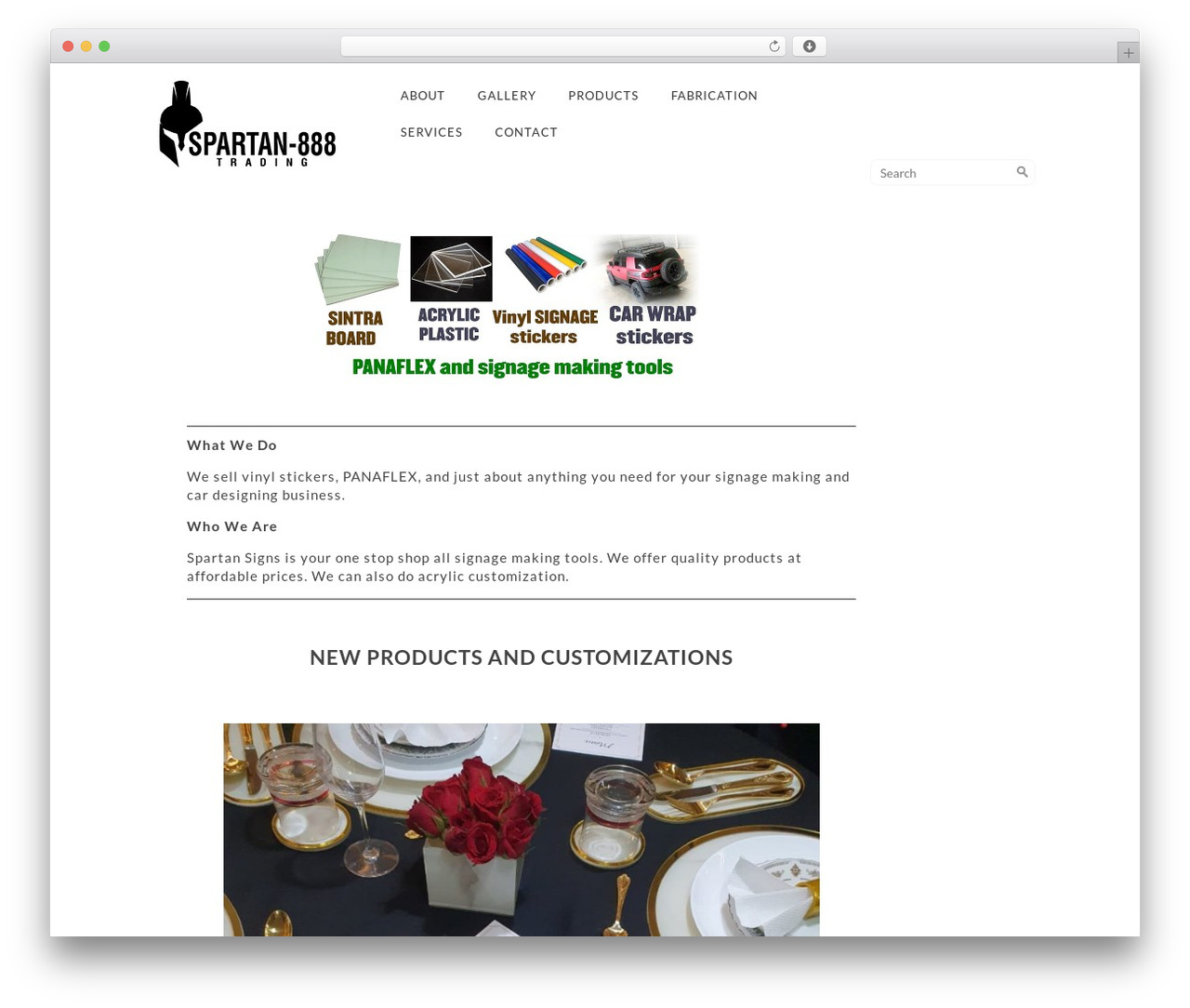 Corporate Responsive WordPress Theme theme WordPress - spartansigns.com