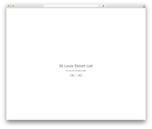 DirectoryPress WordPress theme - stlouisescortlist.com