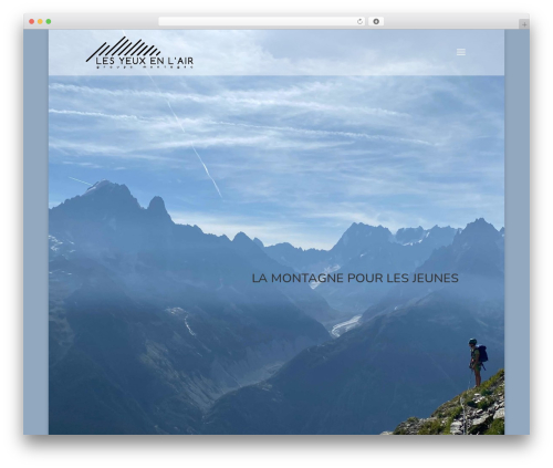 Divi WordPress theme - lesyeuxenlair.ch