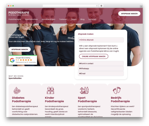 Hello Elementor WordPress website theme - podotherapiemirnavanvught.nl