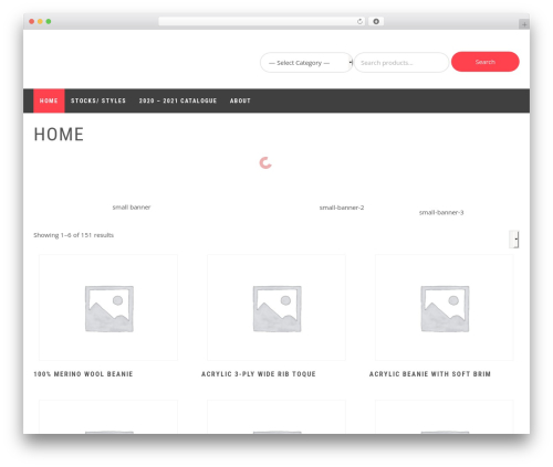 Shop Elite WordPress shop theme - qualityheadwear.com