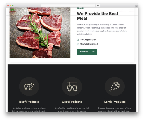 Carneshop core WordPress plugin - unionmeatgroup.com