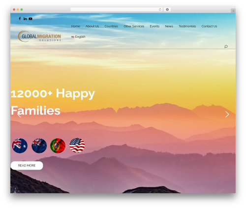 WordPress theme GMS - globalmigrationsolutions.com