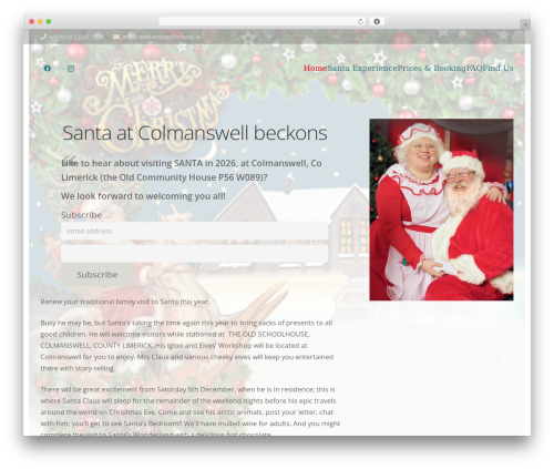 Yith woocommerce booking premium WordPress plugin - santaswonderland.ie