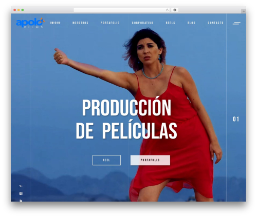 WordPress theme Pelicula - apolofilms.com