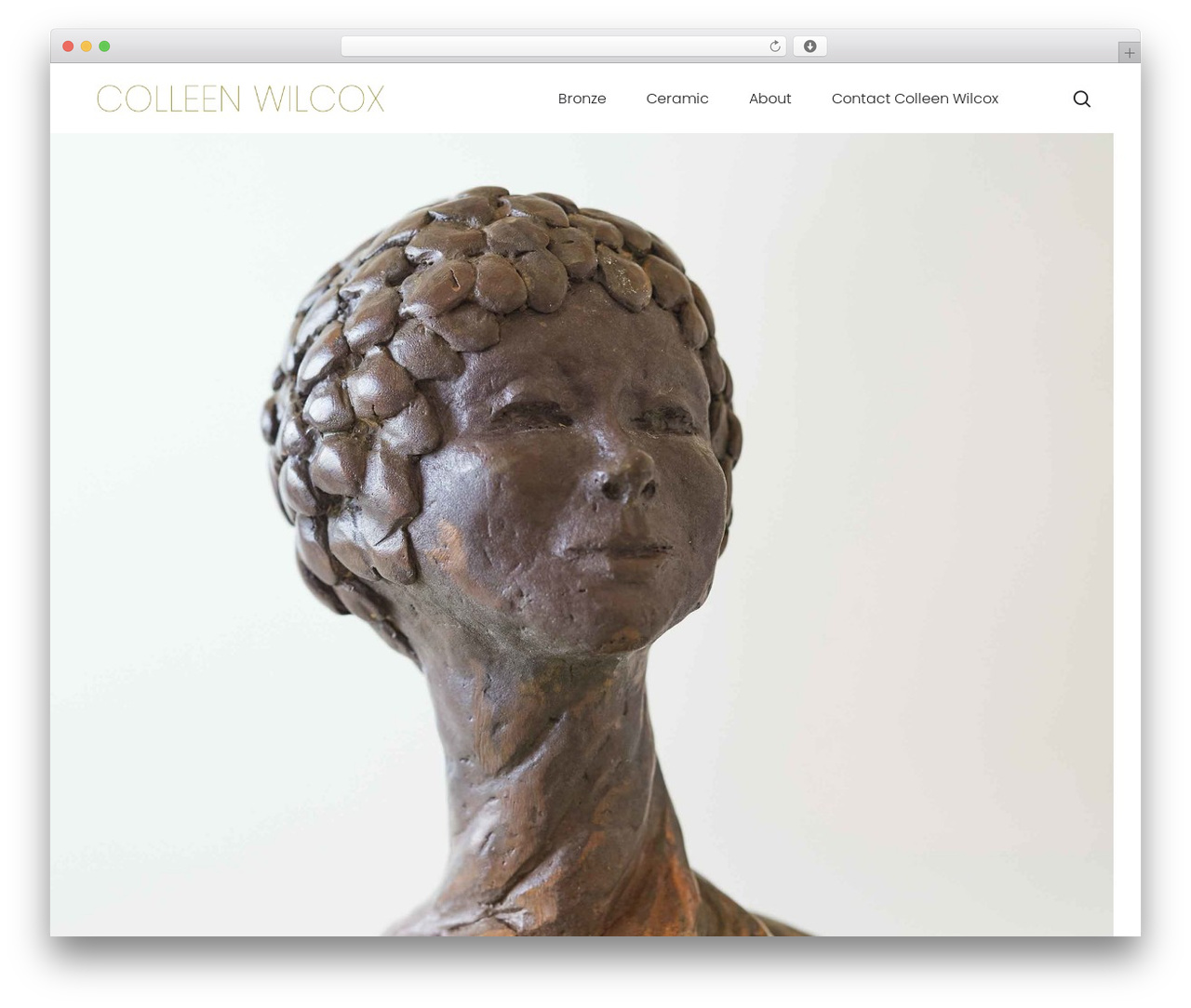 WordPress website theme Colleen Wilcox Sculpture - colleenwilcoxsculpture.com WordPress website theme Colleen Wilcox Sculpture - colleenwilcoxsculpture.com