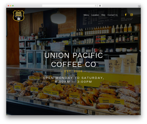 Divi WordPress theme - unionpacificcoffee.ca