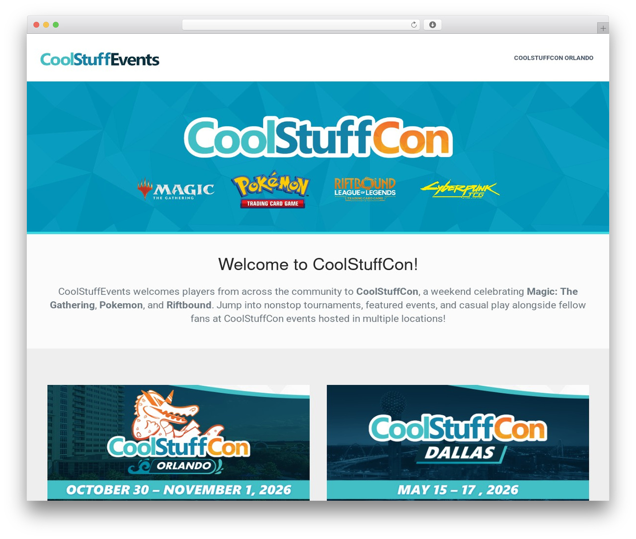 EventMana WordPress theme - coolstuffevents.com EventMana WordPress theme - coolstuffevents.com