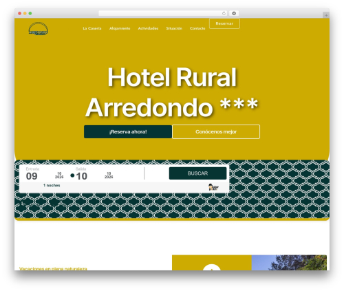 Misterplan WordPress plugin - hotelrural-arredondo.com