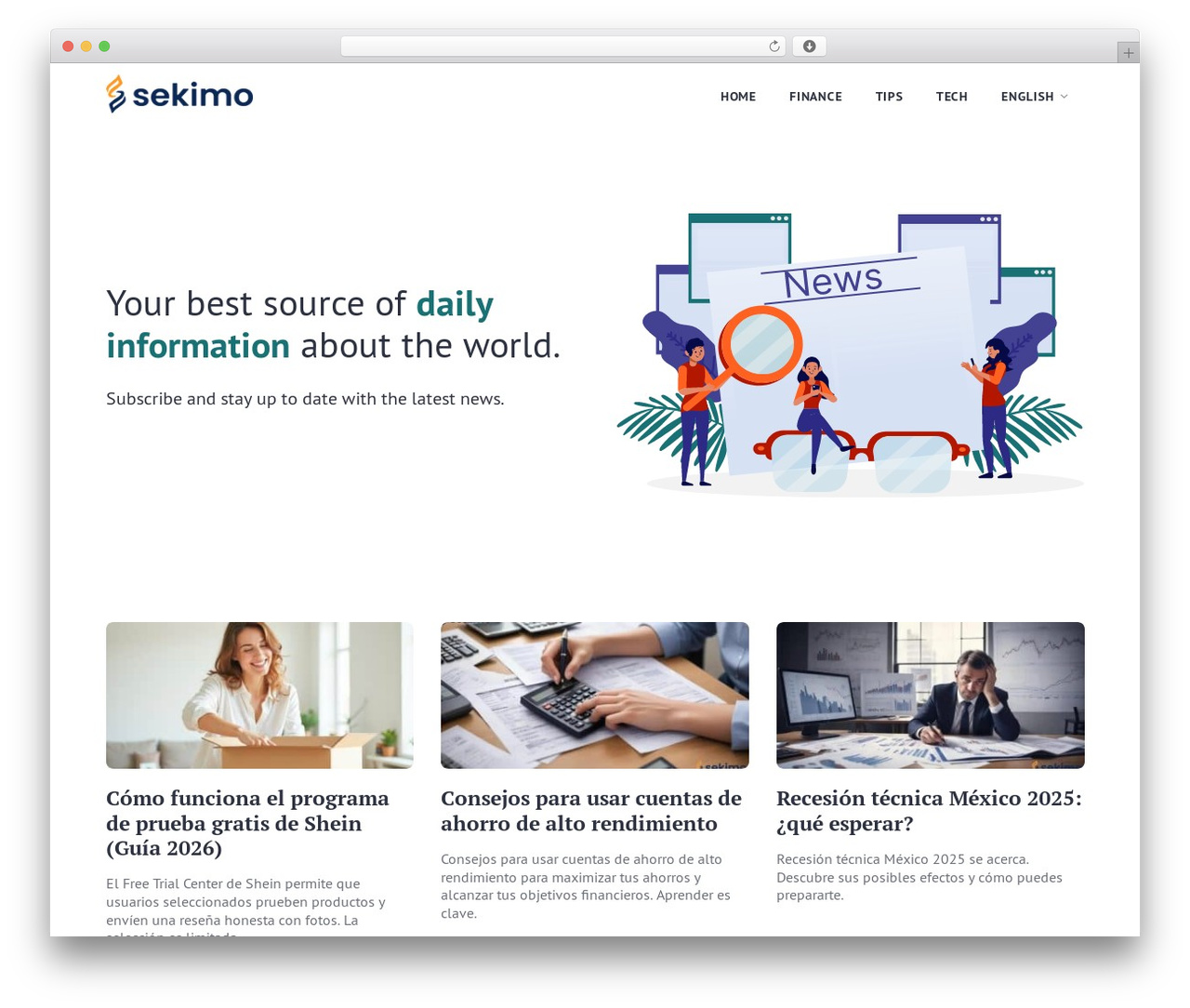Sekimo WordPress theme - sekimo.com Sekimo WordPress theme - sekimo.com