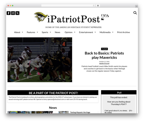 SNO FLEX theme WordPress - ipatriotpost.com