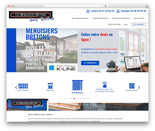 WordPress theme Visva - lesmenuisiersbretons.com WordPress theme Visva - lesmenuisiersbretons.com