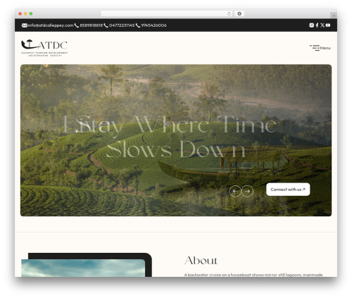 WordPress theme atdc Theme - atdcalleppey.com