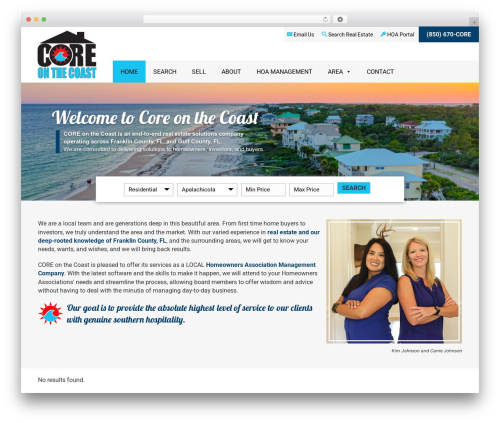 WordPress website theme Beaver Builder Theme - coreonthecoast.com