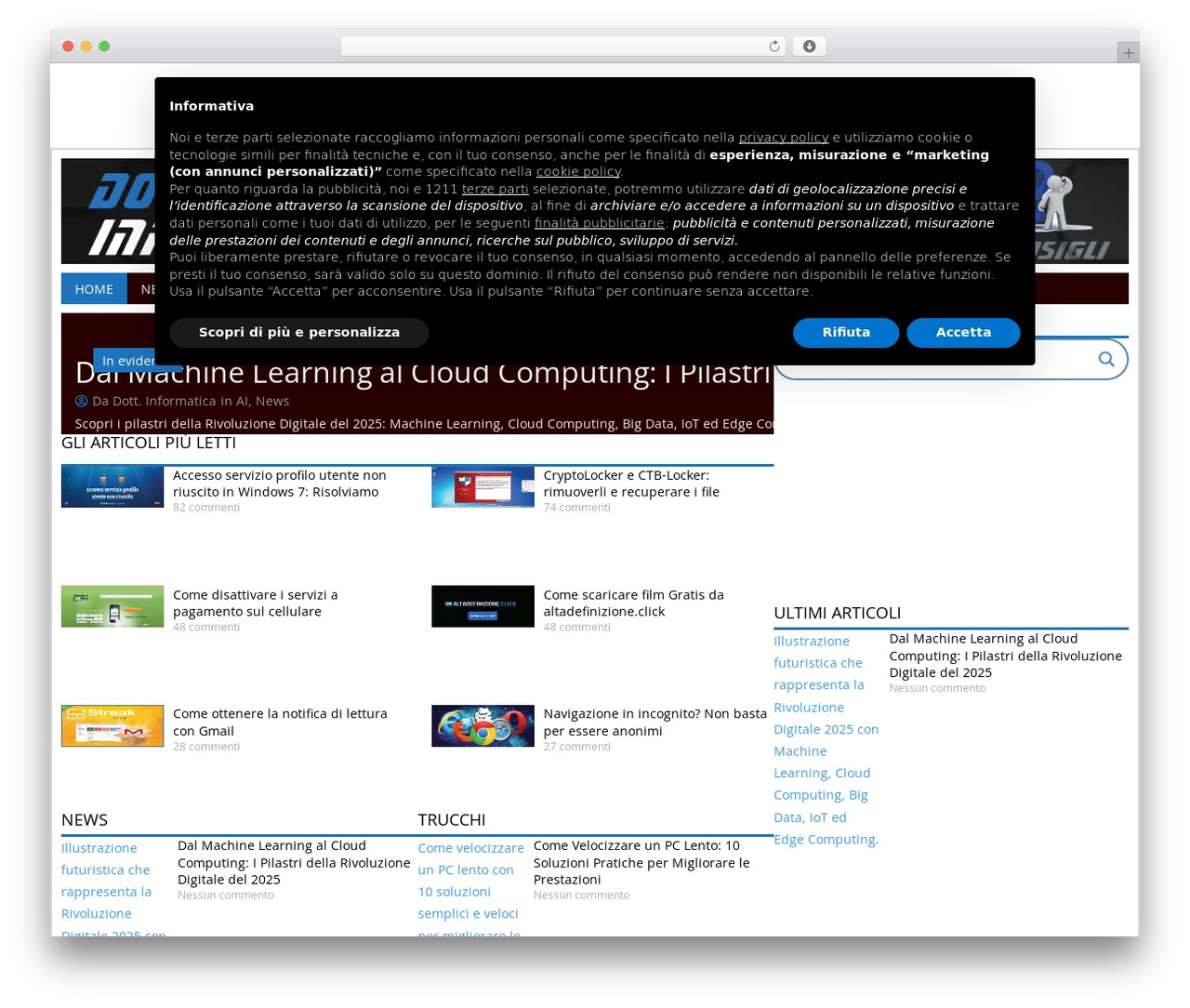 WordPress website theme OceanWP - dottinformatica.it WordPress website theme OceanWP - dottinformatica.it