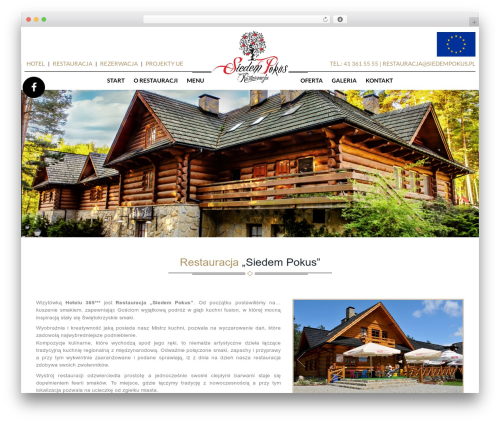 WordPress website theme Yoona - siedempokus.pl