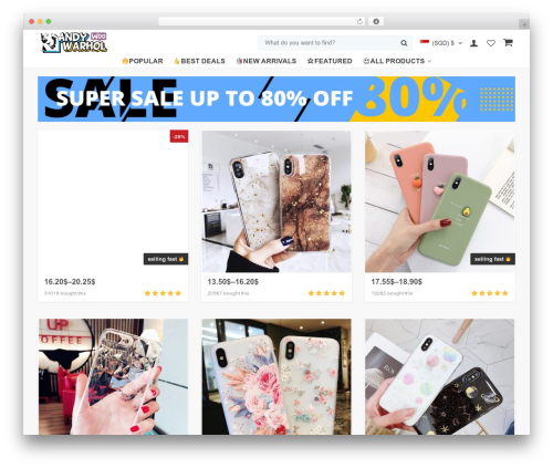 Alids social tools WordPress plugin - woo-warhol.alidropship.com