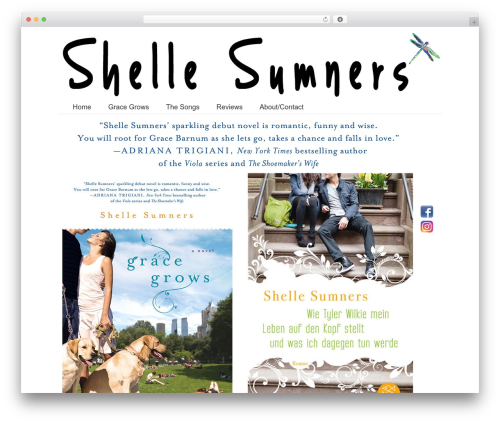 Best WordPress theme Catalyst - shellesumners.com
