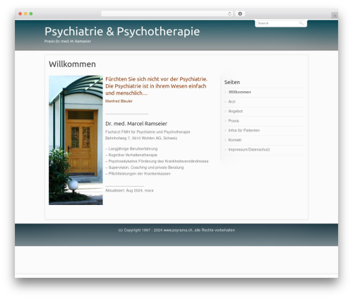 DynamiX WordPress theme - psyrama.ch