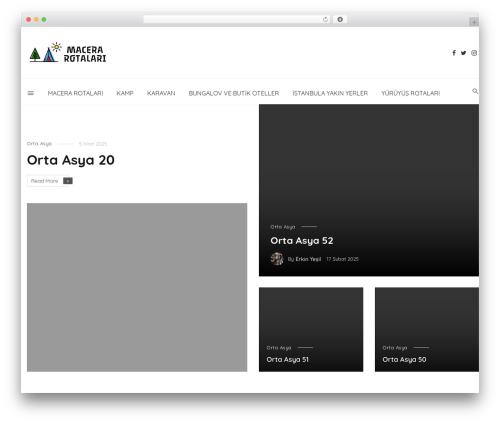 Keylin WordPress theme - macerarotalari.com