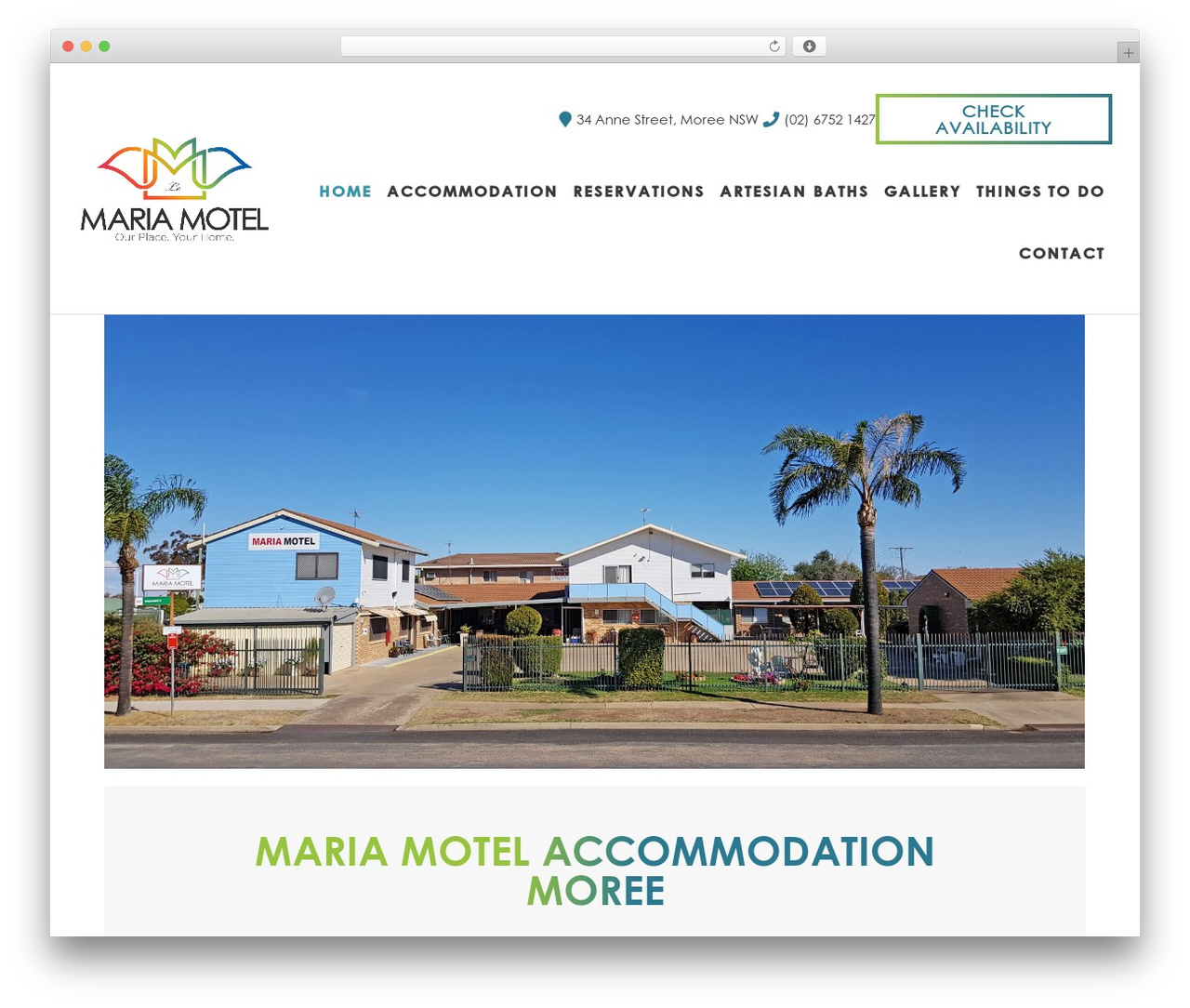 OceanWP WordPress theme - mariamotel.com
