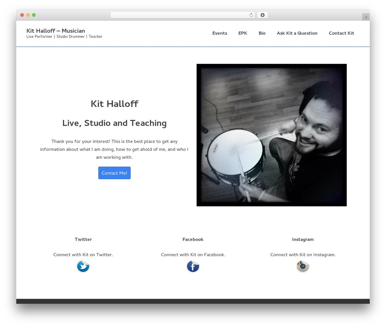 Responsive WordPress theme - kithalloff.com Responsive WordPress theme - kithalloff.com