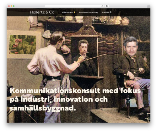 The Sceleton theme theme WordPress - hollertz.se