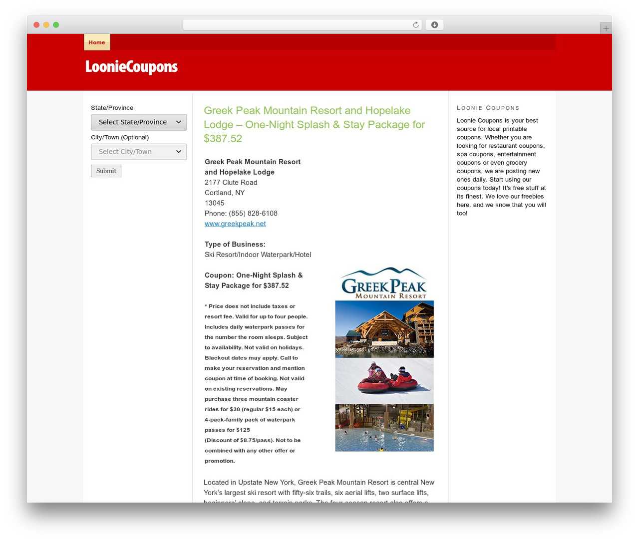 Thesis WordPress restaurant theme - looniecoupons.com Thesis WordPress restaurant theme - looniecoupons.com