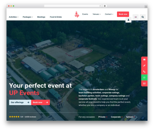 Mystickyelements pro WordPress plugin - upevents.nl