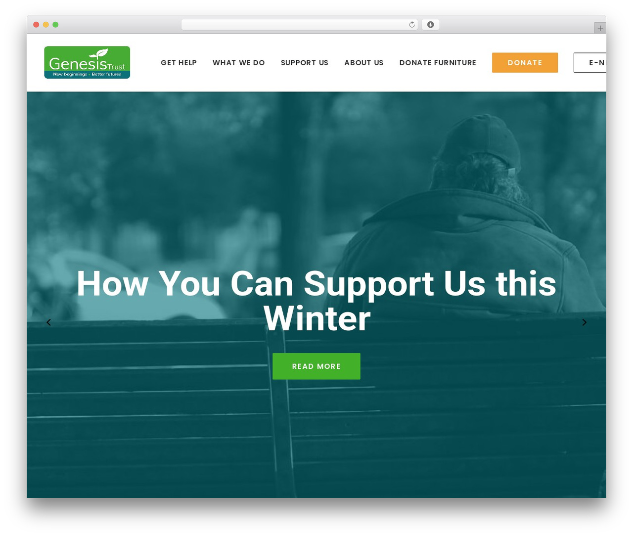 WordPress theme Uncode - genesistrust.org.uk