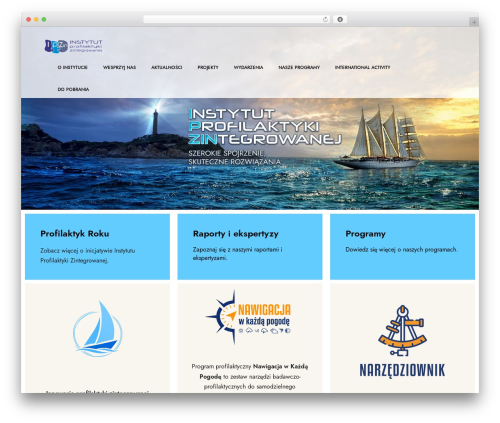 WordPress theme Proffer - ipzin.org