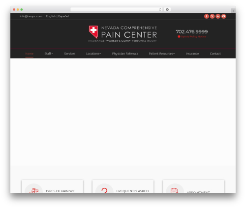 Best WordPress theme The7 - nvcpc.com