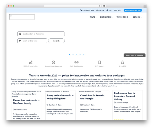 Bootstrap Basic WordPress theme design - barevarmenia.com Bootstrap Basic WordPress theme design - barevarmenia.com