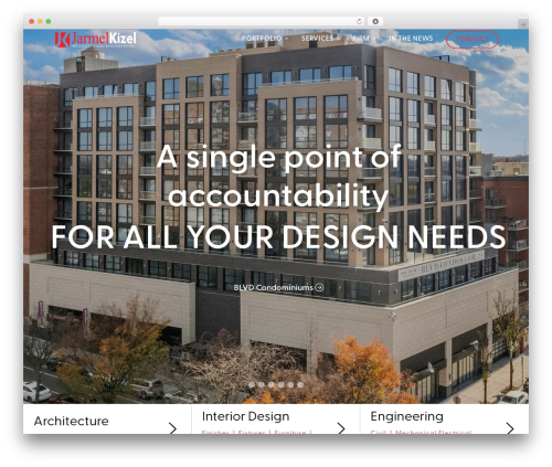 Bootstrap Component Blox WordPress theme design - jarmelkizel.com