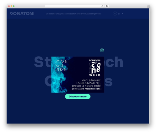 Divi WordPress theme - donatonigroup.com