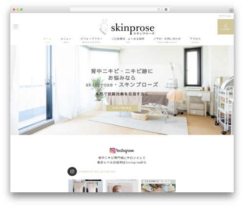 Emanon Premium WordPress theme - skinprosalon.com