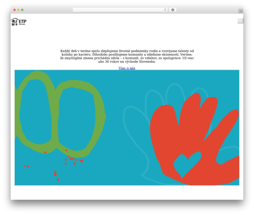 Etch Theme WP theme - etp.sk
