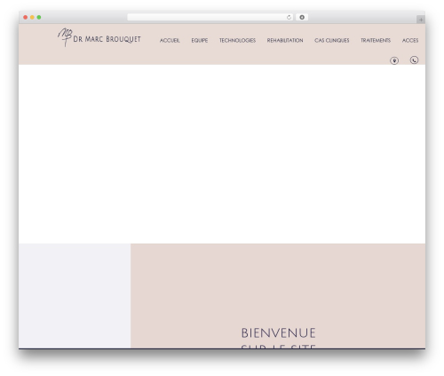 Mediweb theme WordPress - dentiste-brouquet-rochefort.fr