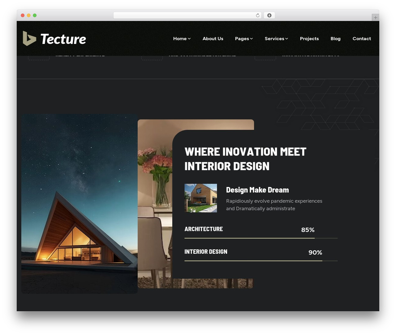 Tecture WP theme - marketifythemes.net/wp/tecture/1