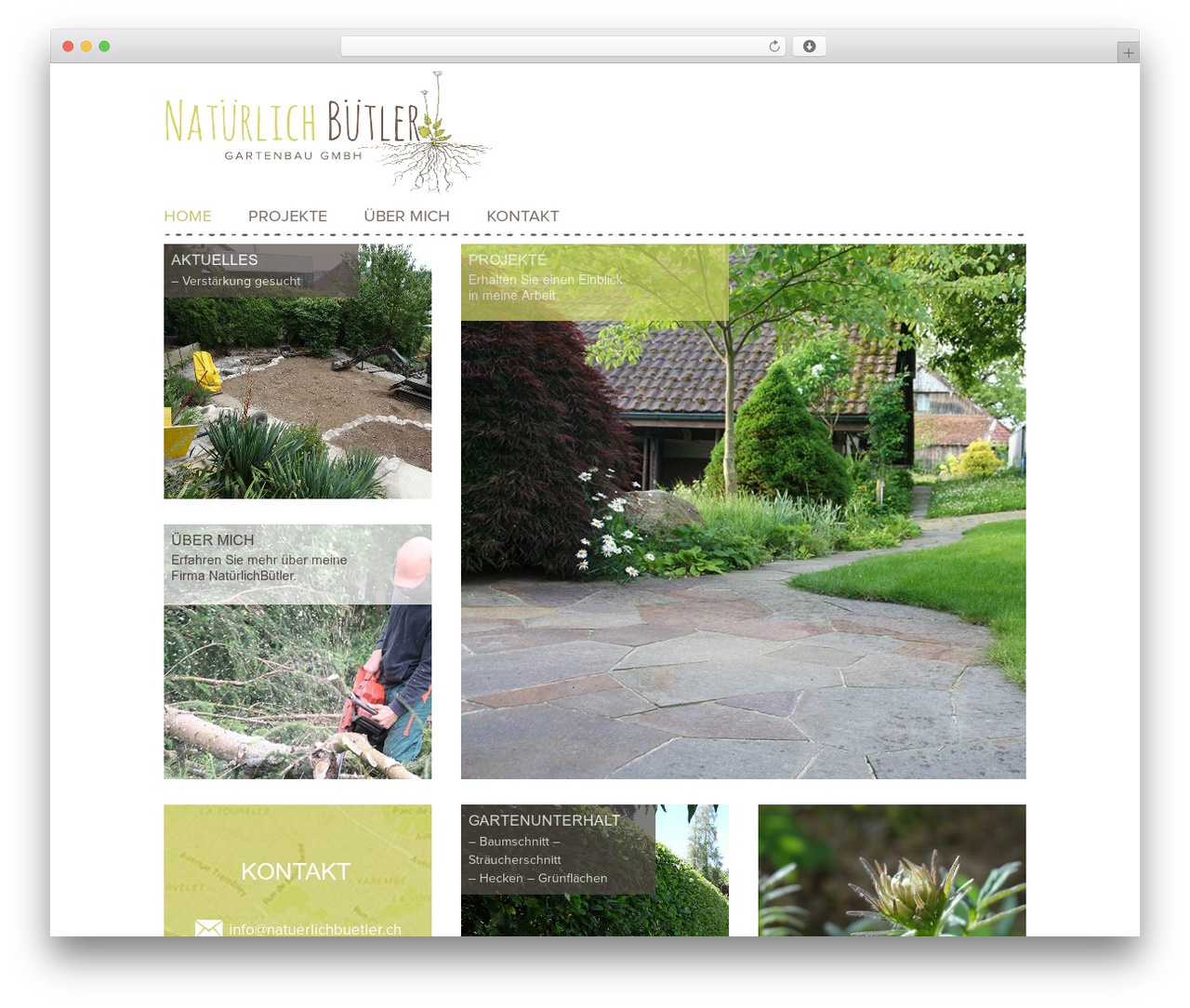 Theme WordPress Custom Theme - natuerlichbuetler.ch